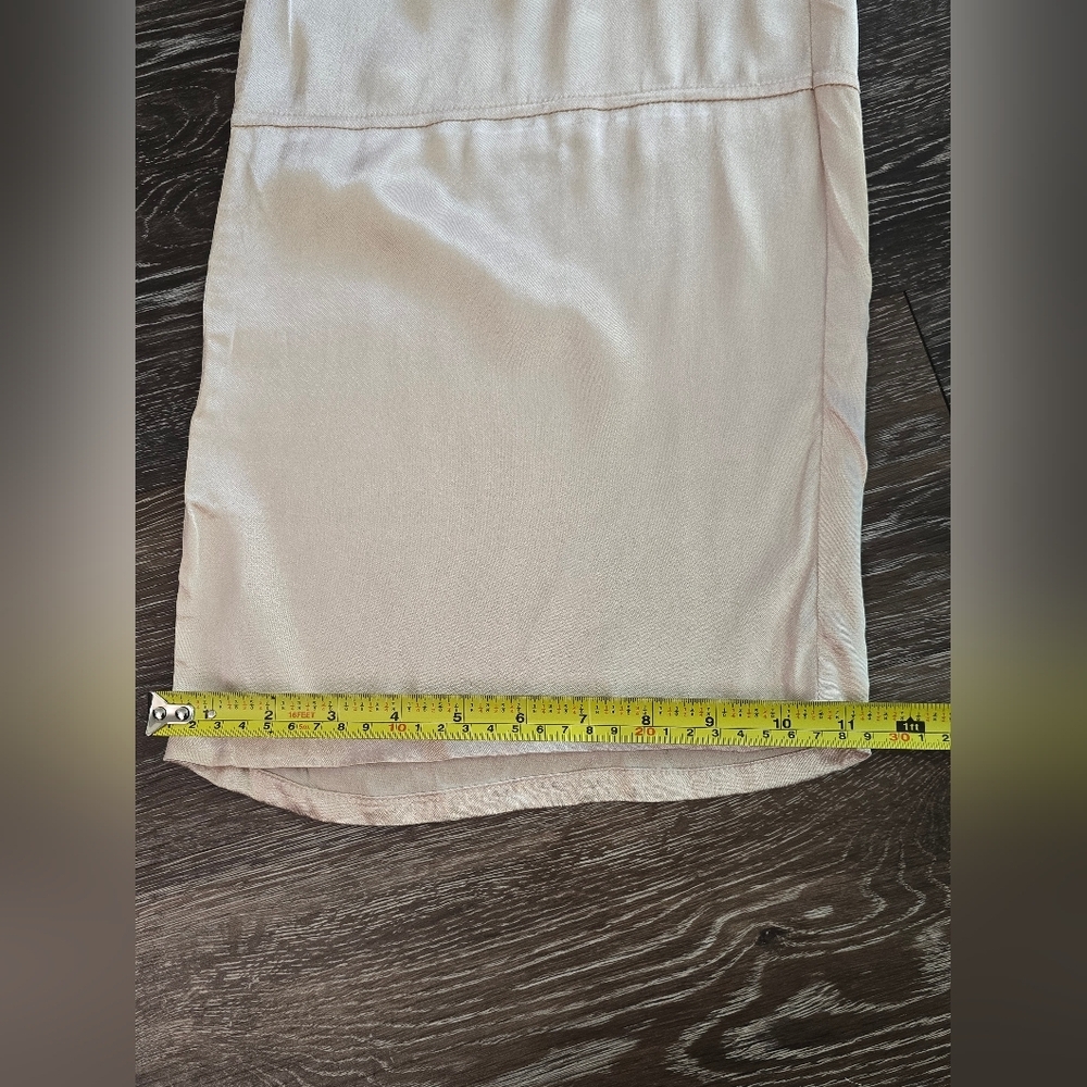 Central Park West rose gold Wide Leg Pants with High Waist Design size L - Picture 6 of 15